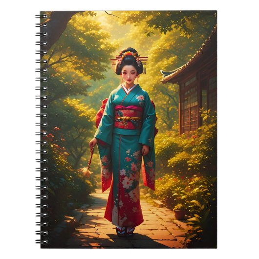 Eine Kimono-Strahlung Notizblock (Vorderseite)