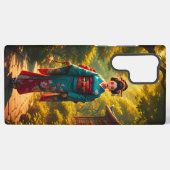 Eine Kimono-Strahlung Samsung Galaxy Hülle (Rückseite (Horizontal))