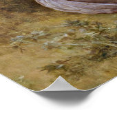 Eine Kindheitsidylle, feine Kunstmalerei, Poster (Ecke)