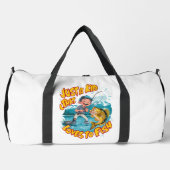 Eine kindliche Fischleidenschaft Duffle Bag (Vorderseite)