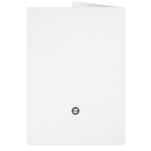 Eine King, Jeden Anlaß Blank Grußkarte (Hinten)