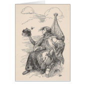 Eine King, Jeden Anlaß Blank Grußkarte (Vorne)