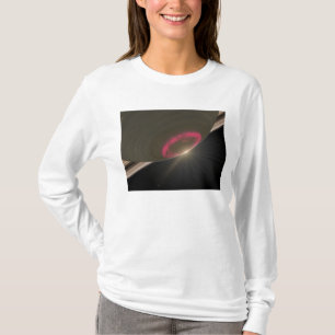 Eine Kirsche-rote Aurora T-Shirt