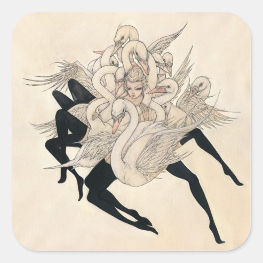 Eine Klage Quadratischer Aufkleber (Vorderseite)