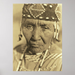 Eine Klamath-Frau 1923 Poster