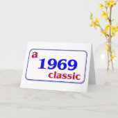 Eine Klassik von 1969! Karte (Gelbe Blume)