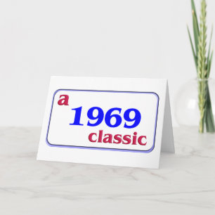 Eine Klassik von 1969! Karte