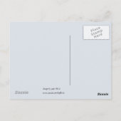 Eine klassische Cedar Waxwing Postkarte! Postkarte (Rückseite)