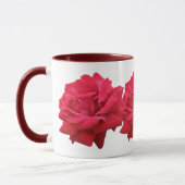Eine klassische Rote Rose Tasse (Links)