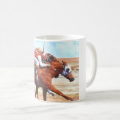 Eine klassische Tasse für den Pferdeliebhaber (VorderseiteRechts)