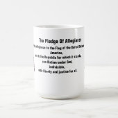 Eine klassische Tasse mit den U.S. Rechtsschein. (Mittel)