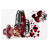 EINE KLASSISCHE VALENTINSLIEBE FÜR DICH 2 MAGNET (Horizontal)