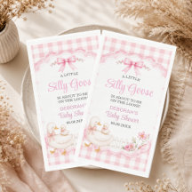 Eine kleine alberne Gans Pink Cottagecore Babypart