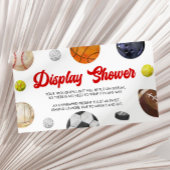 Eine kleine Allstar-Kinderdusche Begleitkarte