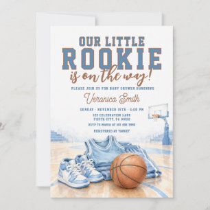 Eine kleine Anfänger-Basketball-Baby-Party für ein Einladung