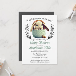 Eine kleine Babydusche Einladung