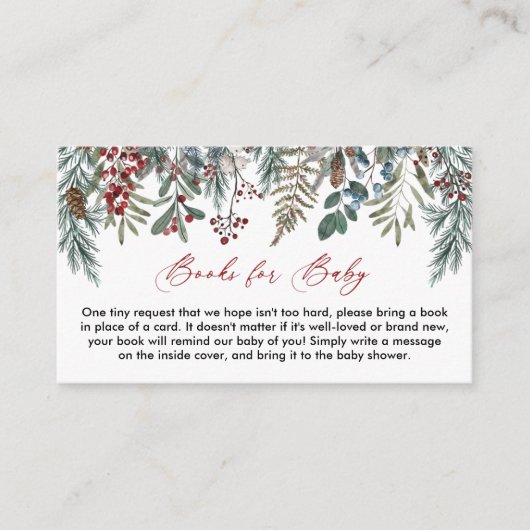 Eine kleine Babydusche für eine Babykarte Begleitkarte (Vorderseite)