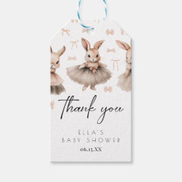 Eine kleine Babydusche Geschenkanhänger