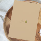 Eine kleine Bärenkuppel-Babydusche Dankeskarte