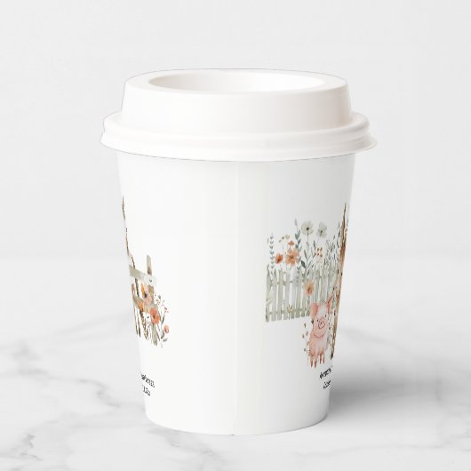 Eine kleine Bauerndusche | Pappbecher (Rechts)