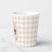 Eine kleine Bean braut Pappbecher (Links)