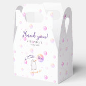 Eine kleine Boo Autumn Baby Dusche Gefälligkeitsbo Geschenkschachtel (Geöffnet)