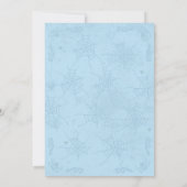 Eine kleine Boo Baby Dusche Einladung (Rückseite)