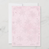 Eine kleine Boo Baby Dusche Einladung (Rückseite)