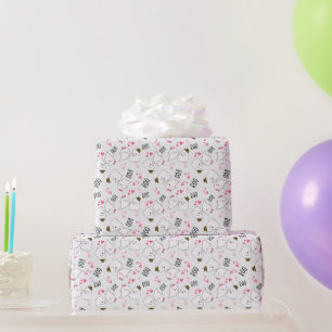 Eine kleine Boo-Baby-Party Süße Halloween-Spuk Geschenkpapier