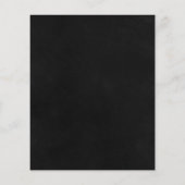 Eine kleine Boo Budget Girl Dusche Einladung (Rückseite)