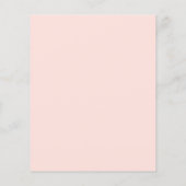 Eine kleine Boo Budget Girl Dusche Einladung (Rückseite)