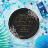 Eine kleine Boo-Gothic-Baby-Dusche Pappteller (Party)