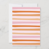 Eine kleine Boo Halloween Girl-Babydusche Einladun Einladung (Rückseite)