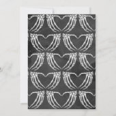 Eine kleine Boo Halloween-Kinderdusche Einladung (Rückseite)