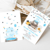 Eine kleine Boo Halloween-Kinderdusche Einladung
