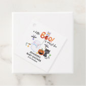 Eine kleine Boo Halloween-Kinderdusche Geschenkanhänger (Beispiel)