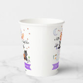 Eine kleine Boo Halloween-Kinderdusche Pappbecher (Rechts)