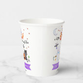 Eine kleine Boo Halloween-Kinderdusche Pappbecher (Rechts)