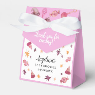Eine kleine Boo Pink Halloween-Baby-Party Geschenkschachtel