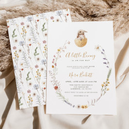 Eine kleine Bunny Oaster Baby Dusche Einladung