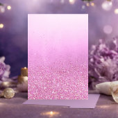 Eine kleine Butterfly Boho lila Girl Baby Dusche Einladung