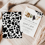 Eine kleine Cowboy-Babydusche Einladung