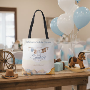 Eine kleine Cowboy-Western-Canyon-Baby-Party Tasche