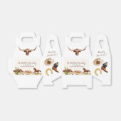 Eine kleine Cowboy-Western-Kinderdusche Geschenkschachtel (Ungefaltet)