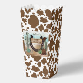 Eine kleine Cowboy-Western-Kinderdusche Geschenkschachtel (Vorderseite)
