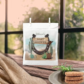 Eine kleine Cowboy-Western-Kinderdusche Geschenktütchen