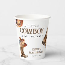 Eine kleine Cowboy-Western-Kinderdusche