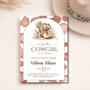 Eine kleine Cowgirl Western-Mädchen-Baby-Party im  Einladung