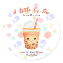Eine kleine Cu-Tea-Bubble-Tea-Baby-Party