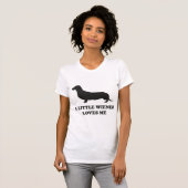 Eine kleine Dackel Lieben T-Shirt (Vorne ganz)